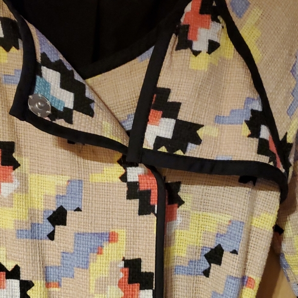 Rachel Roy textured trench Coat - Picture 2 of 6